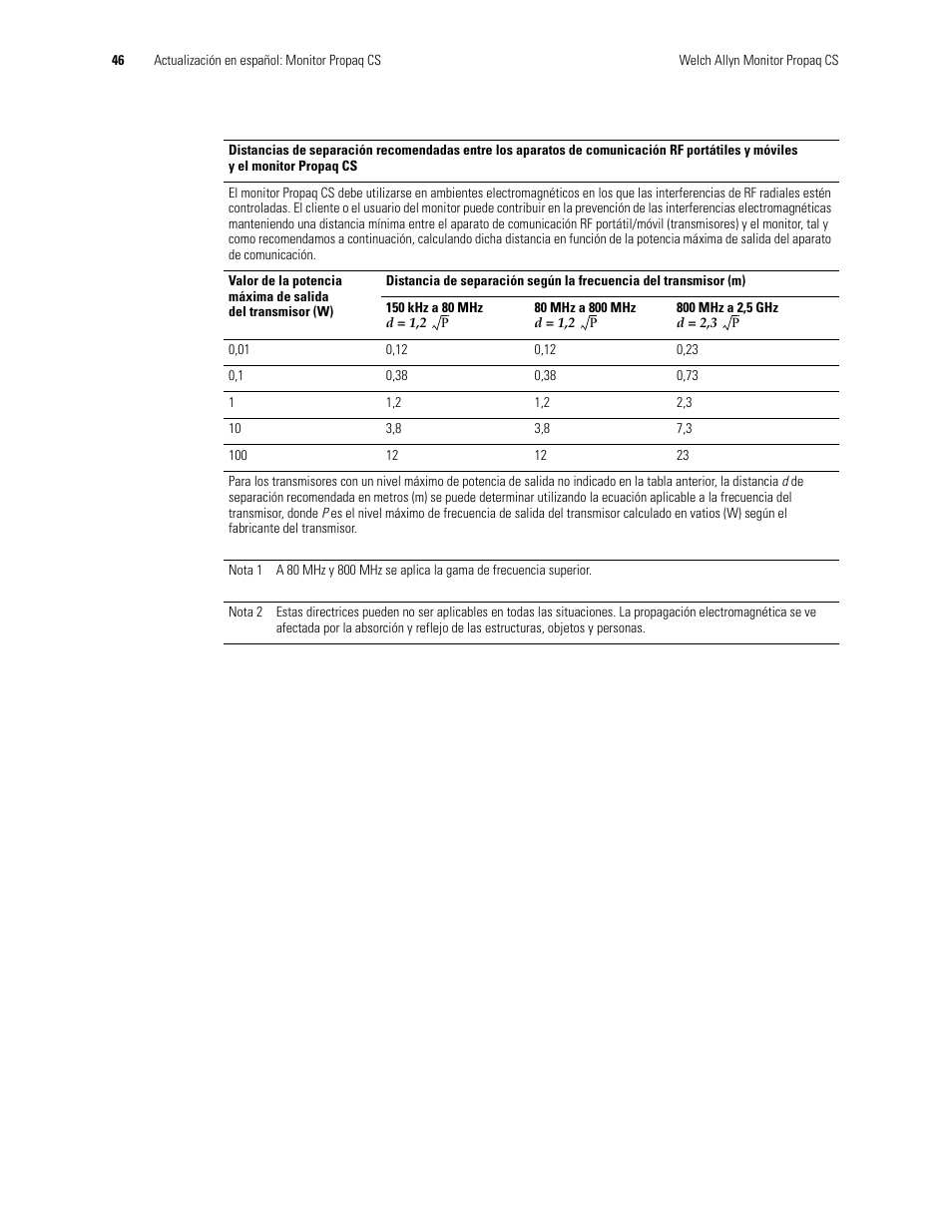 Welch Allyn Propaq CS Monitor - User Manual User Manual | Page 54 / 152