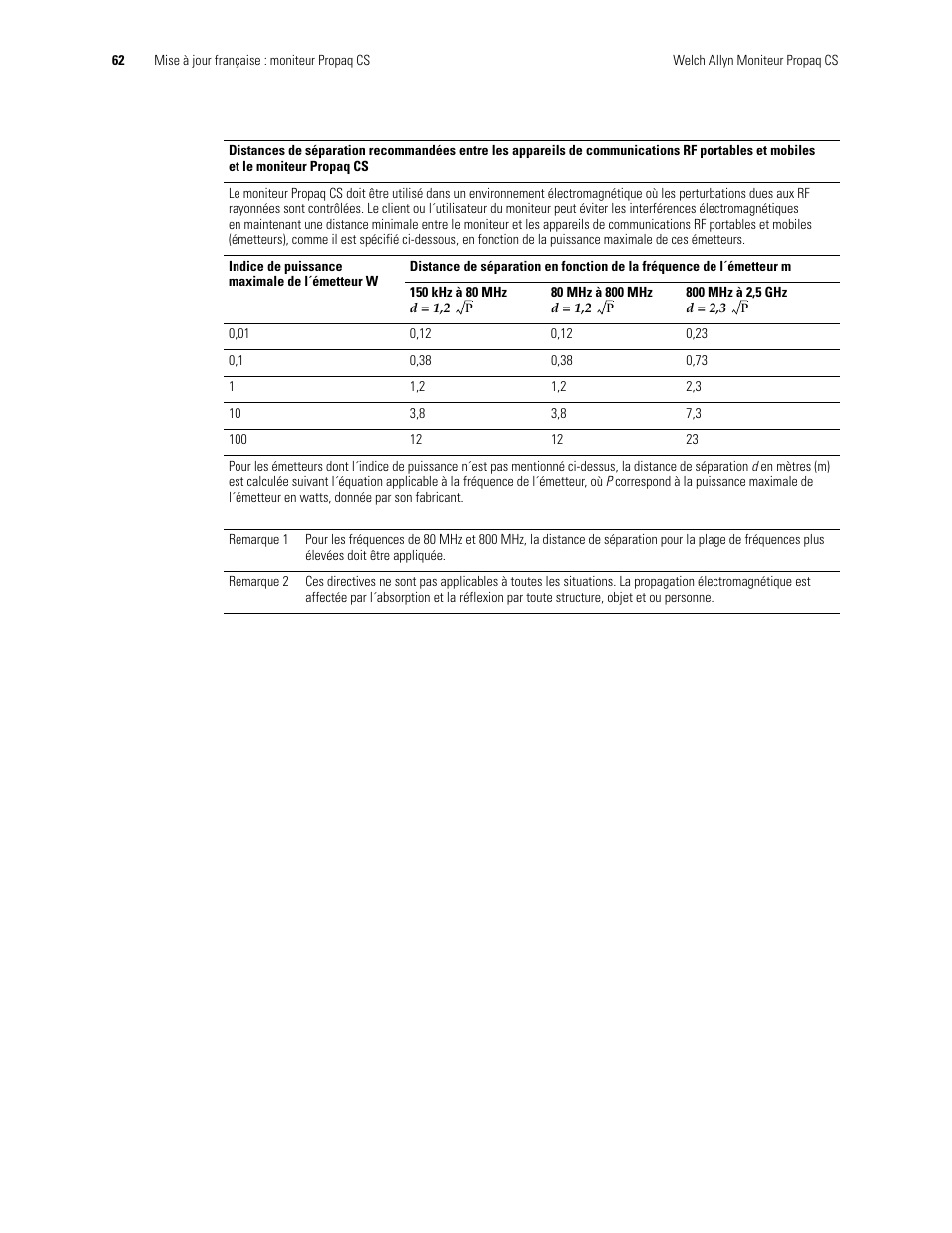 Welch Allyn Propaq CS Monitor - User Manual User Manual | Page 70 / 152