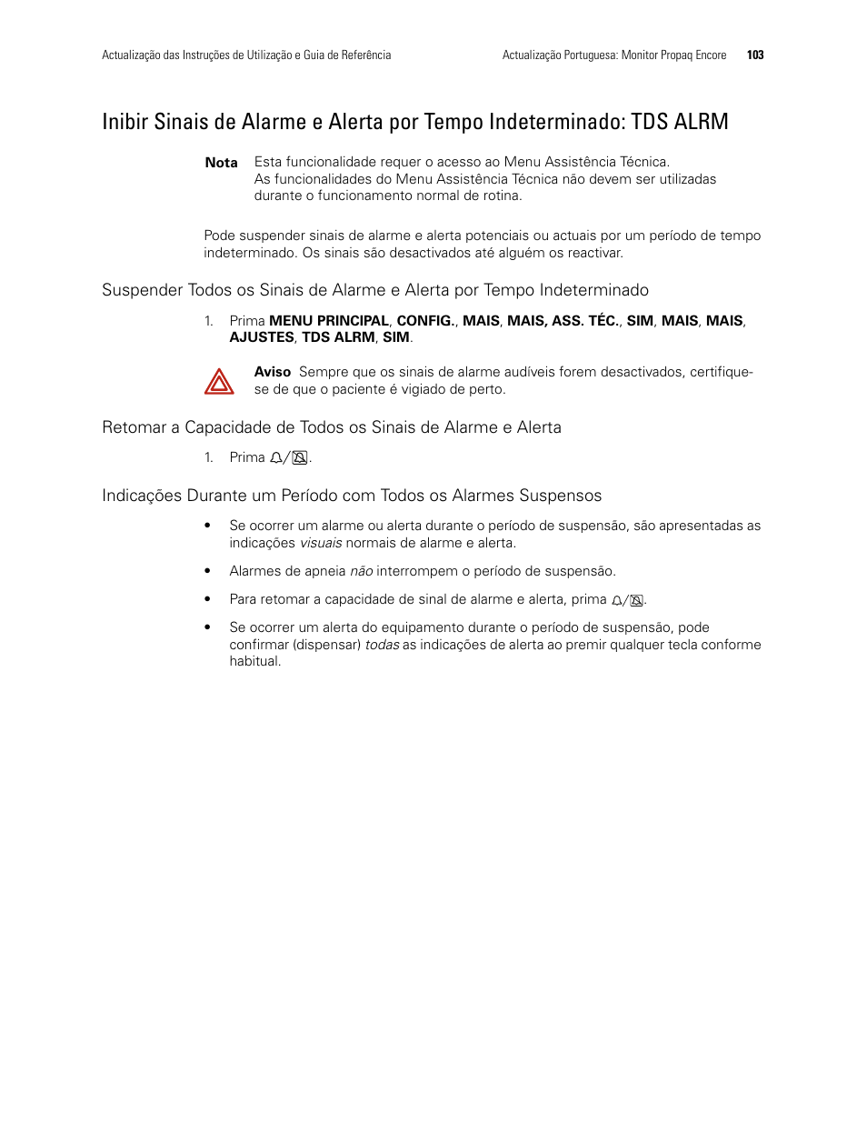 Welch Allyn Propaq Encore Monitor - User Manual User Manual | Page 111 / 136