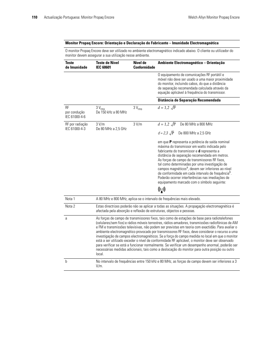 Welch Allyn Propaq Encore Monitor - User Manual User Manual | Page 118 / 136