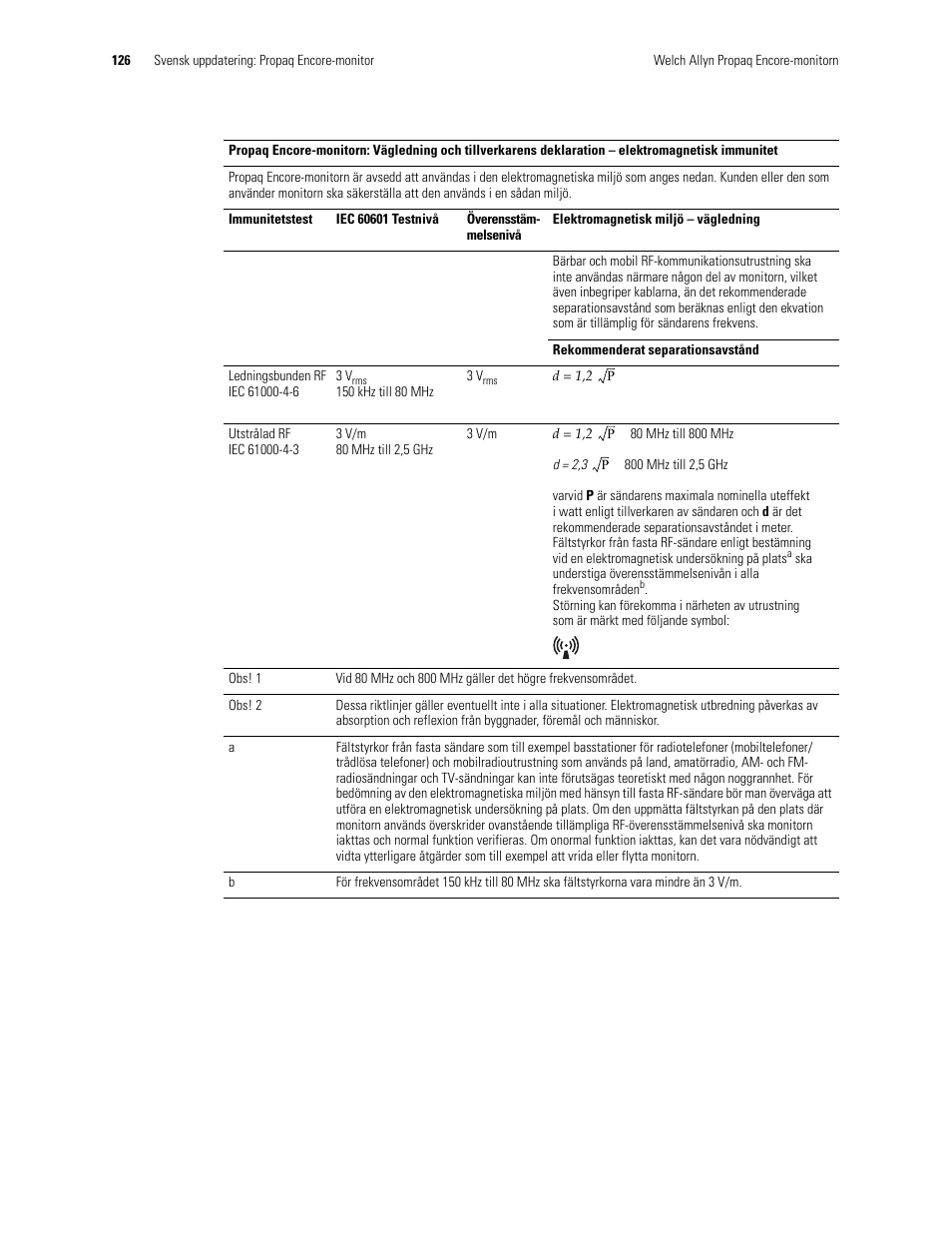 Welch Allyn Propaq Encore Monitor - User Manual User Manual | Page 134 / 136