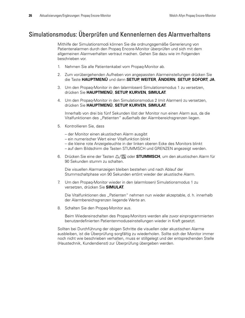 Welch Allyn Propaq Encore Monitor - User Manual User Manual | Page 34 / 136