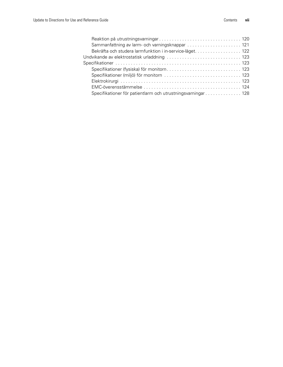 Welch Allyn Propaq Encore Monitor - User Manual User Manual | Page 7 / 136