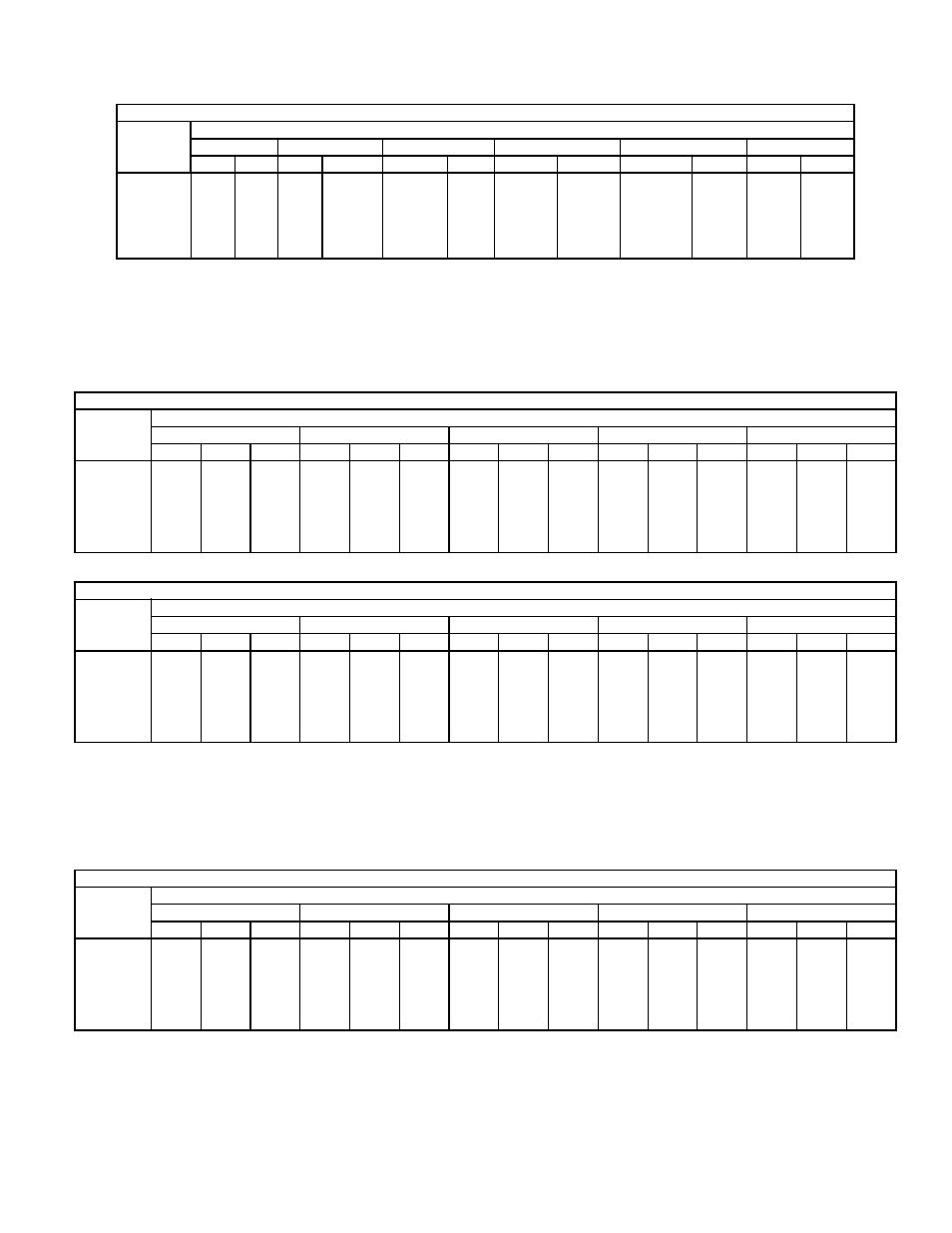 Fan performance-vertical discharge | Bryant 581C User Manual | Page 153 / 298