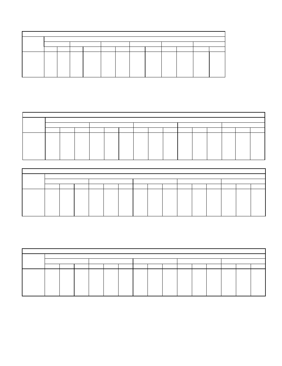 Fan performance-horizontal discharge | Bryant 581C User Manual | Page 157 / 298
