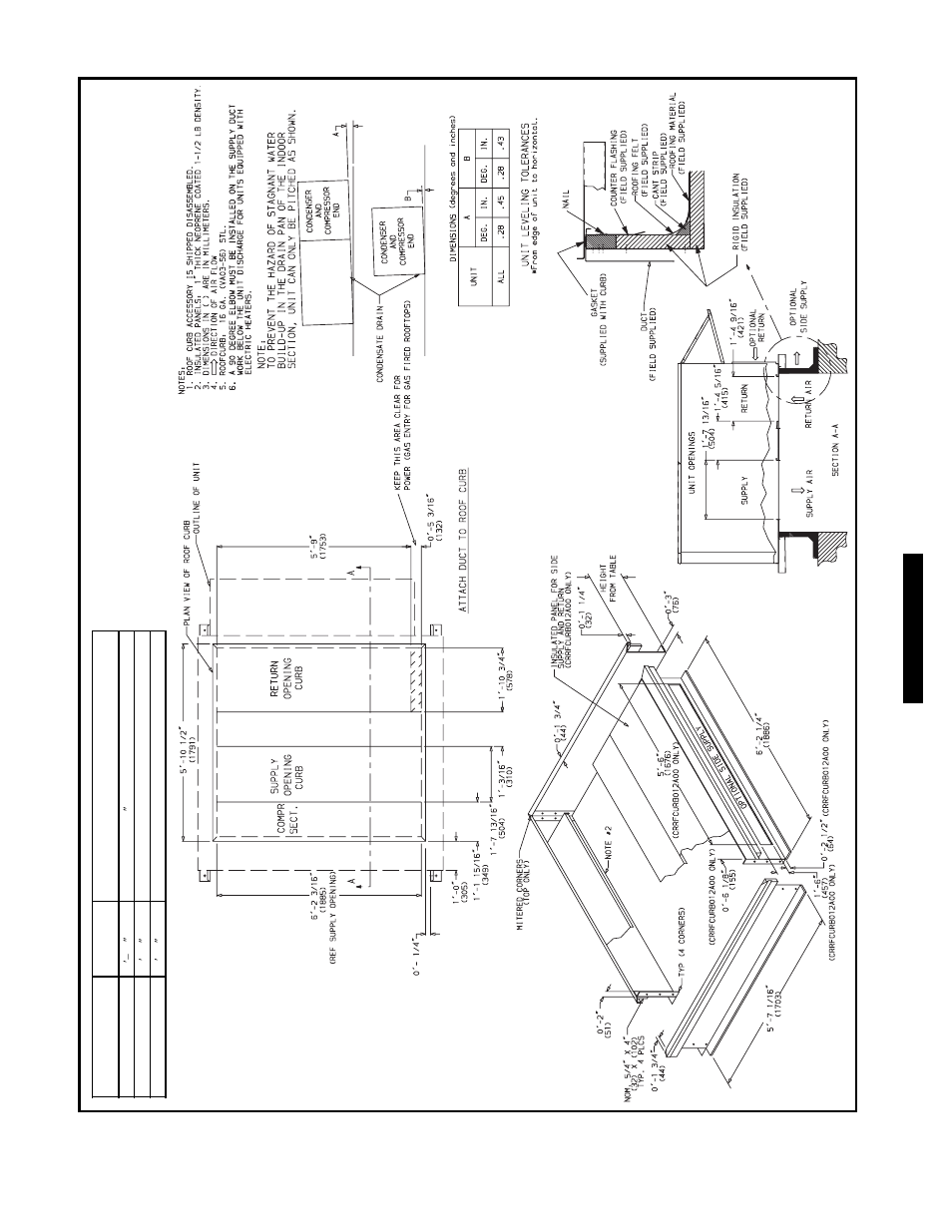 Accessory dimensions | Bryant 581C User Manual | Page 179 / 298