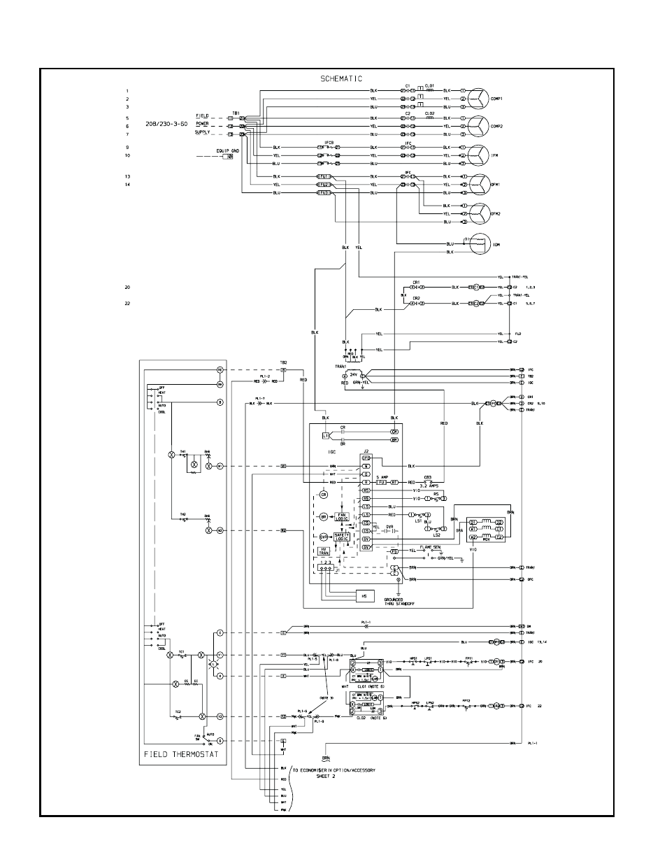 Typical wiring schematics | Bryant 581C User Manual | Page 198 / 298
