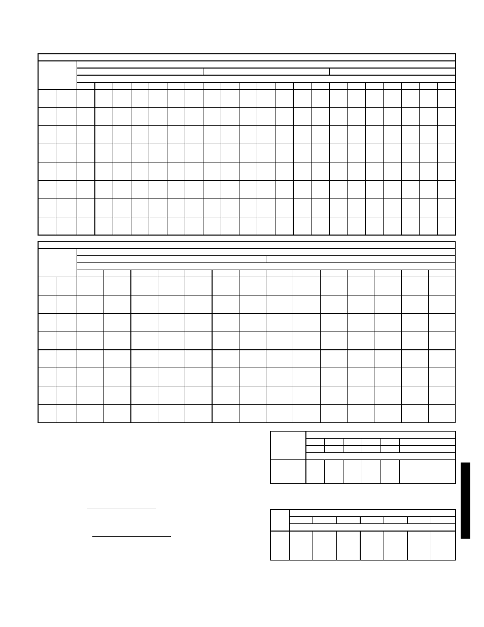 Performance data, Cooling capacities, 239 performance data | Cooling capacities — standard units | Bryant 581C User Manual | Page 239 / 298
