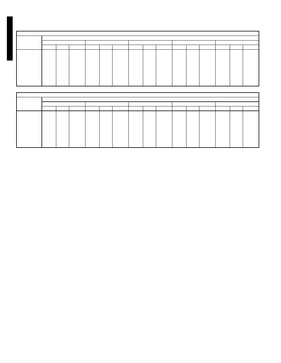 62 performance data (cont) | Bryant 581C User Manual | Page 62 / 298