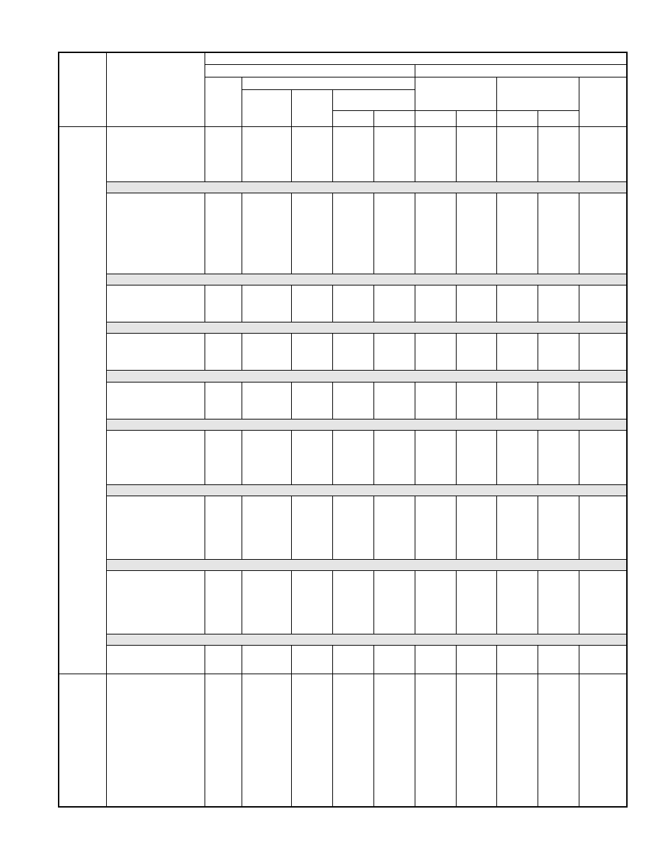 9— combination ratings* continued | Bryant SPLIT-SYSTEM 697C User Manual | Page 9 / 36