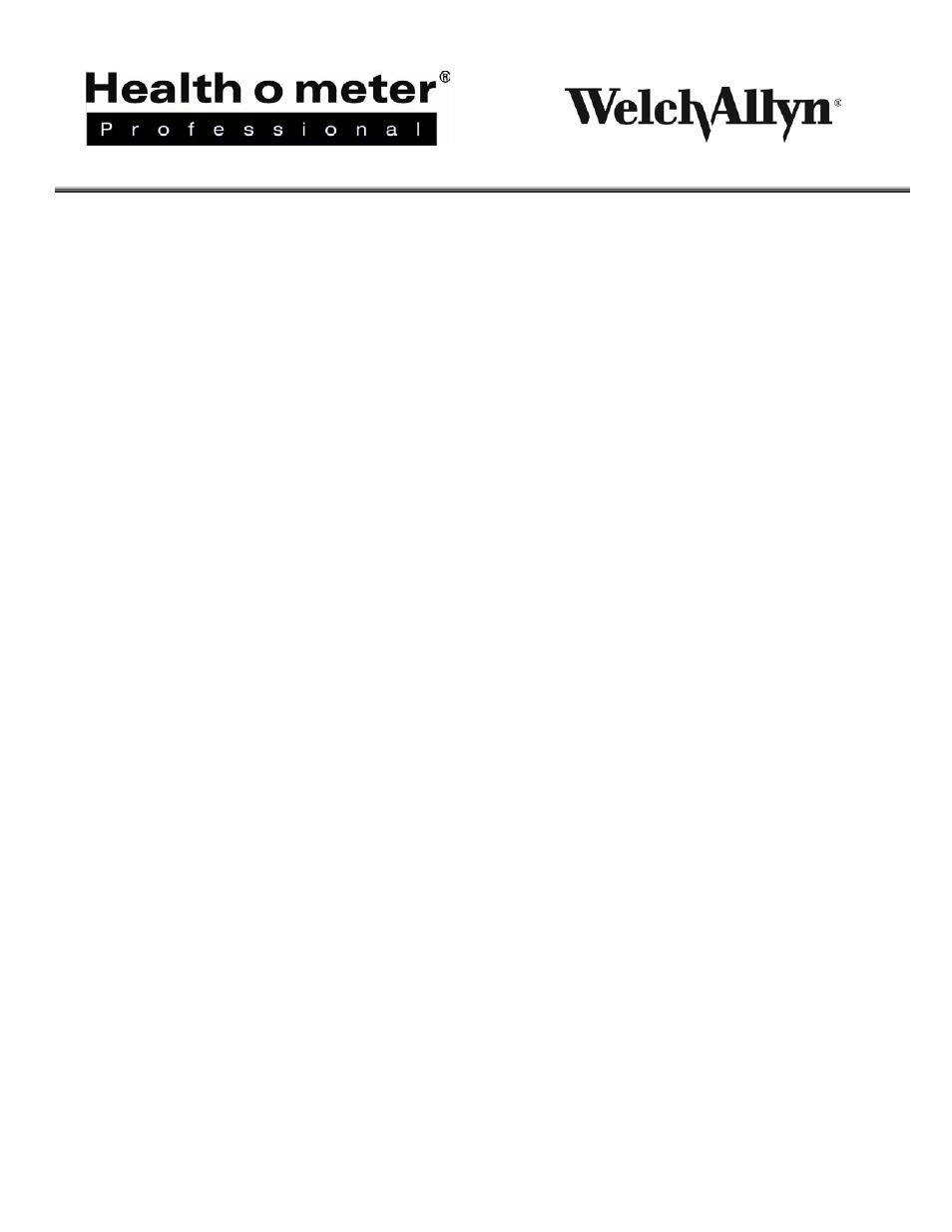 Welch Allyn PROPLUS 2650KGWA Health-o-Meter Professional Scale - User Manual User Manual | Page 3 / 158
