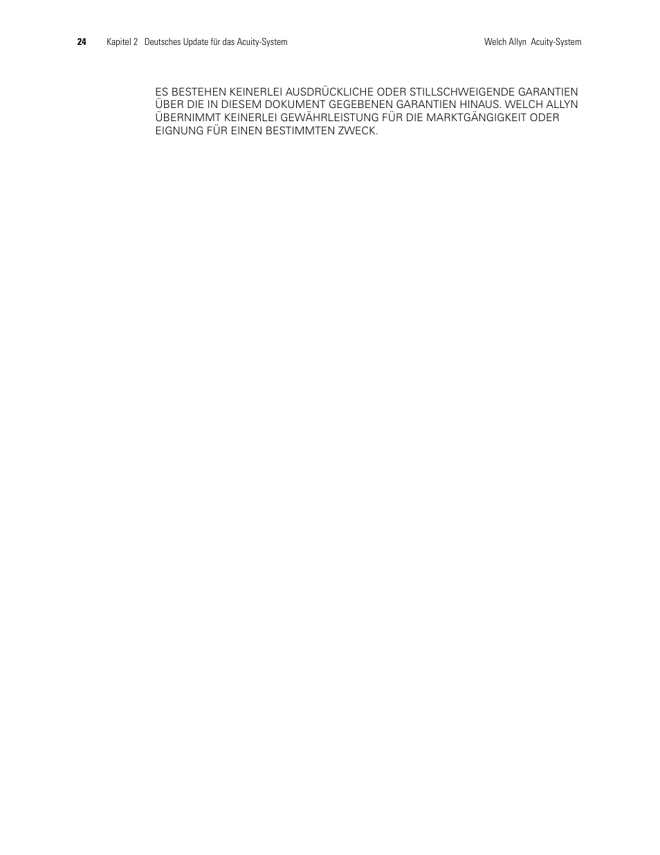 Welch Allyn Acuity 6.31.01 User Manual Update - User Manual User Manual | Page 28 / 64