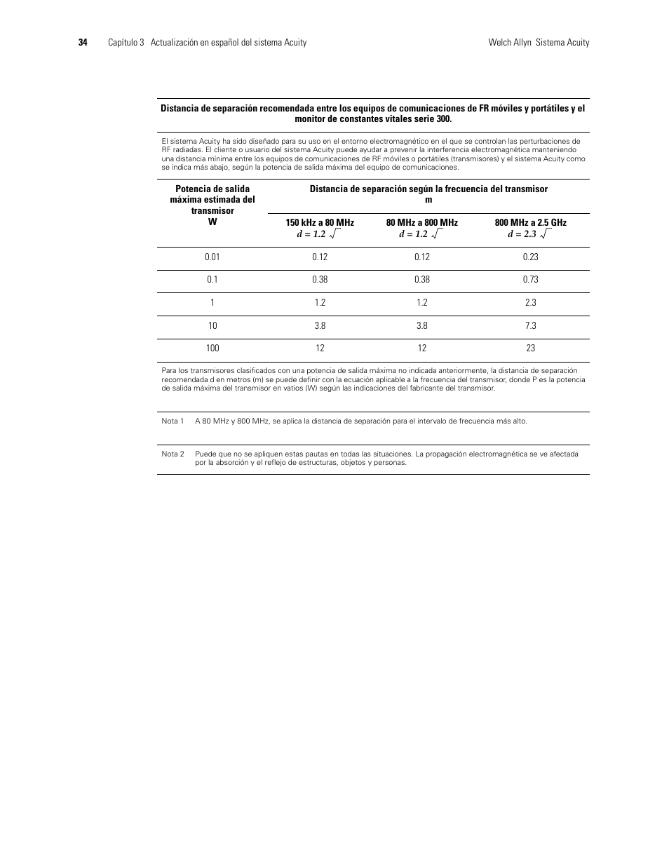 Welch Allyn Acuity 6.31.01 User Manual Update - User Manual User Manual | Page 38 / 64