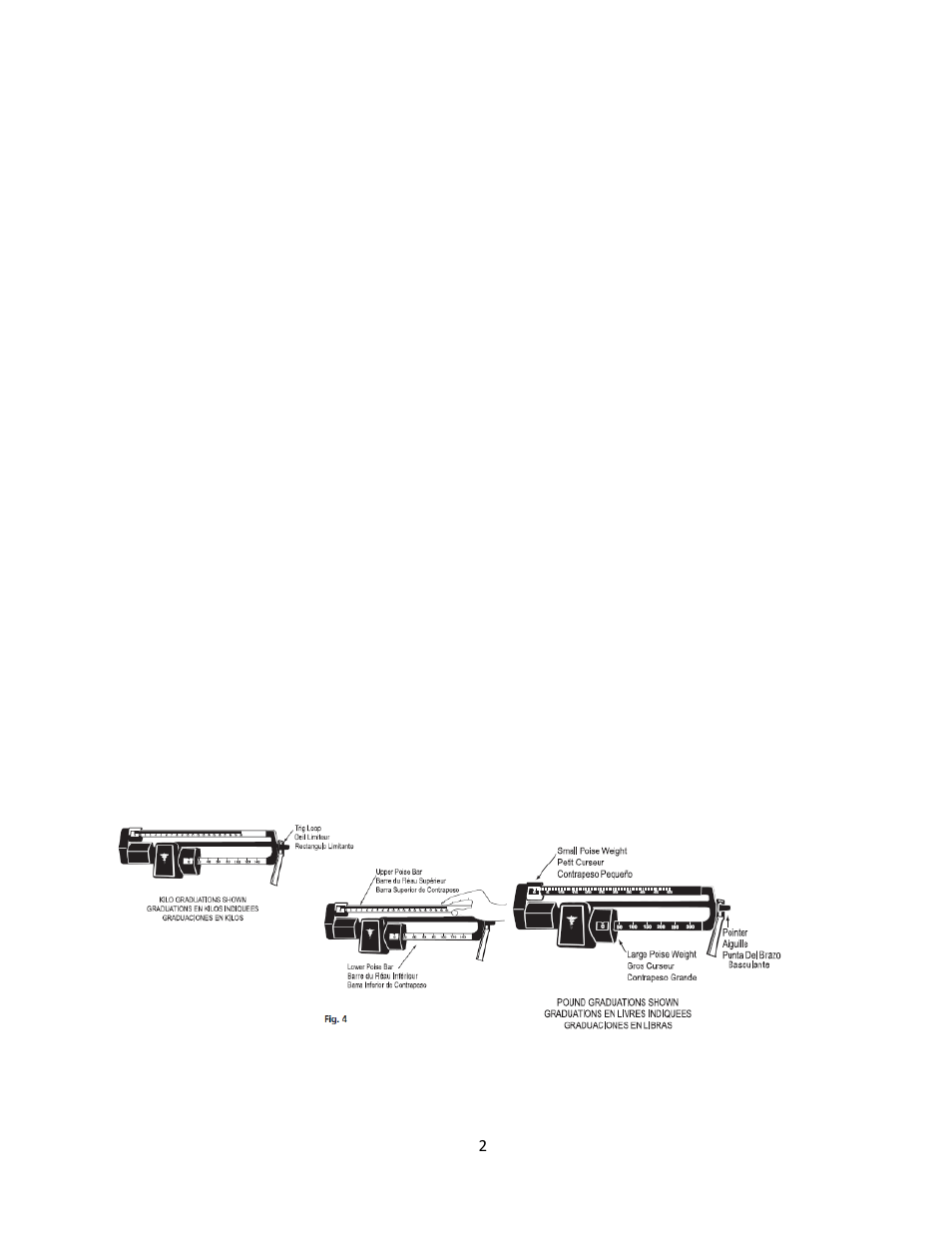 Welch Allyn 402KLWA Health-o-Meter Professional Physicians Beam Scale - User Manual User Manual | Page 3 / 16