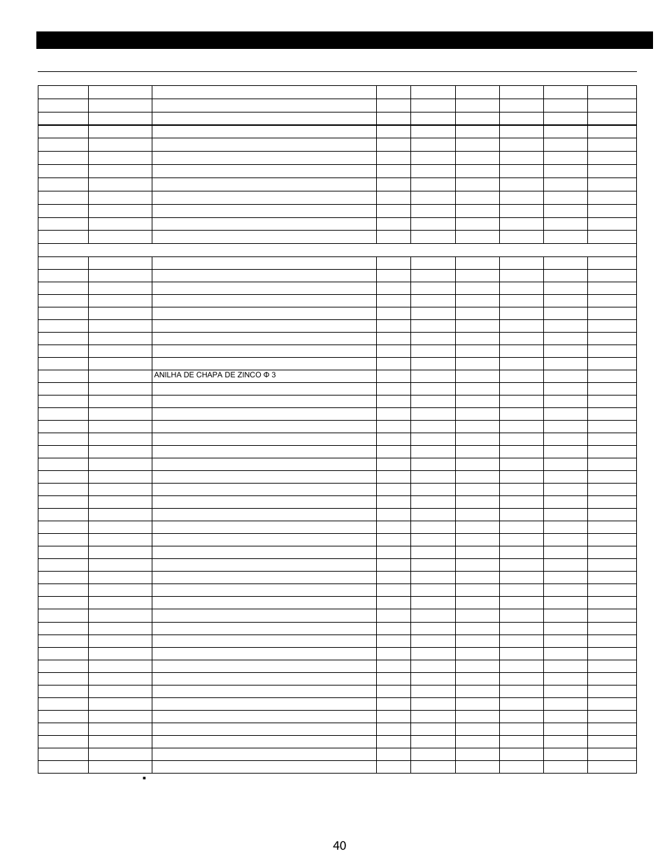 Lista de peças para manutenção, Peças da balanças para manutenção, Peças substituíveis no local | Welch Allyn Health-o-Meter Professional Scales - User Manual User Manual | Page 41 / 132