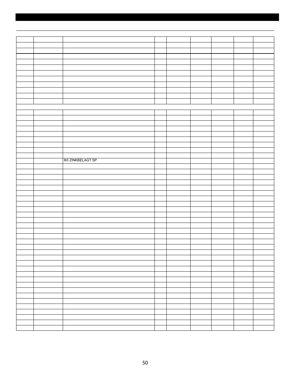 Vægtens dele til vedligeholdelse, Udskiftelige dele i felter | Welch Allyn Health-o-Meter Professional Scales - User Manual User Manual | Page 51 / 132