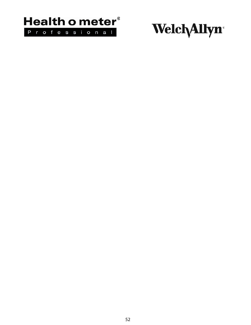Welch Allyn Health-o-Meter Professional Scales - User Manual User Manual | Page 53 / 132