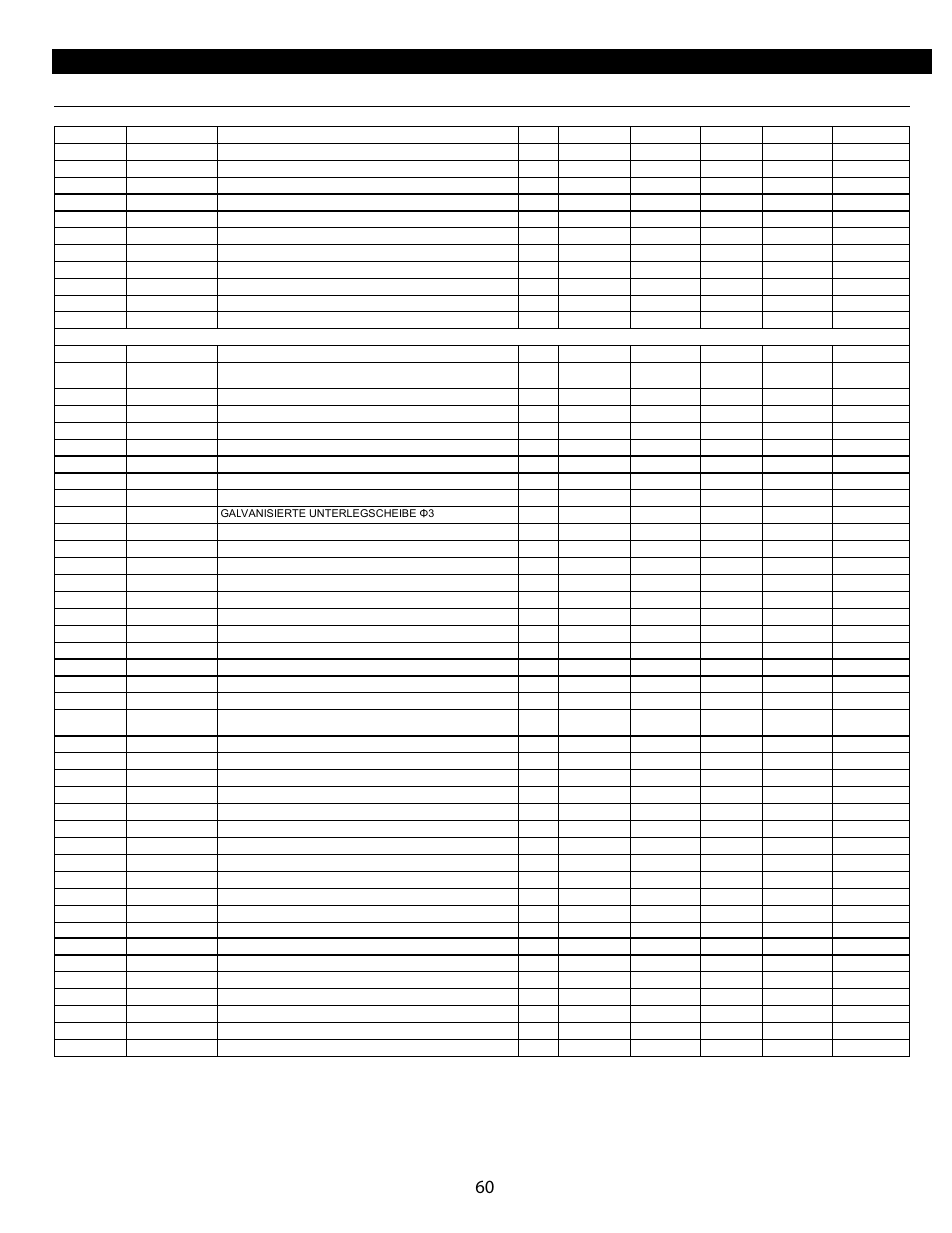 Ersatzteile für die wartung, Ersatzteile für die wartung der waage, Austauschbare teile | Welch Allyn Health-o-Meter Professional Scales - User Manual User Manual | Page 61 / 132