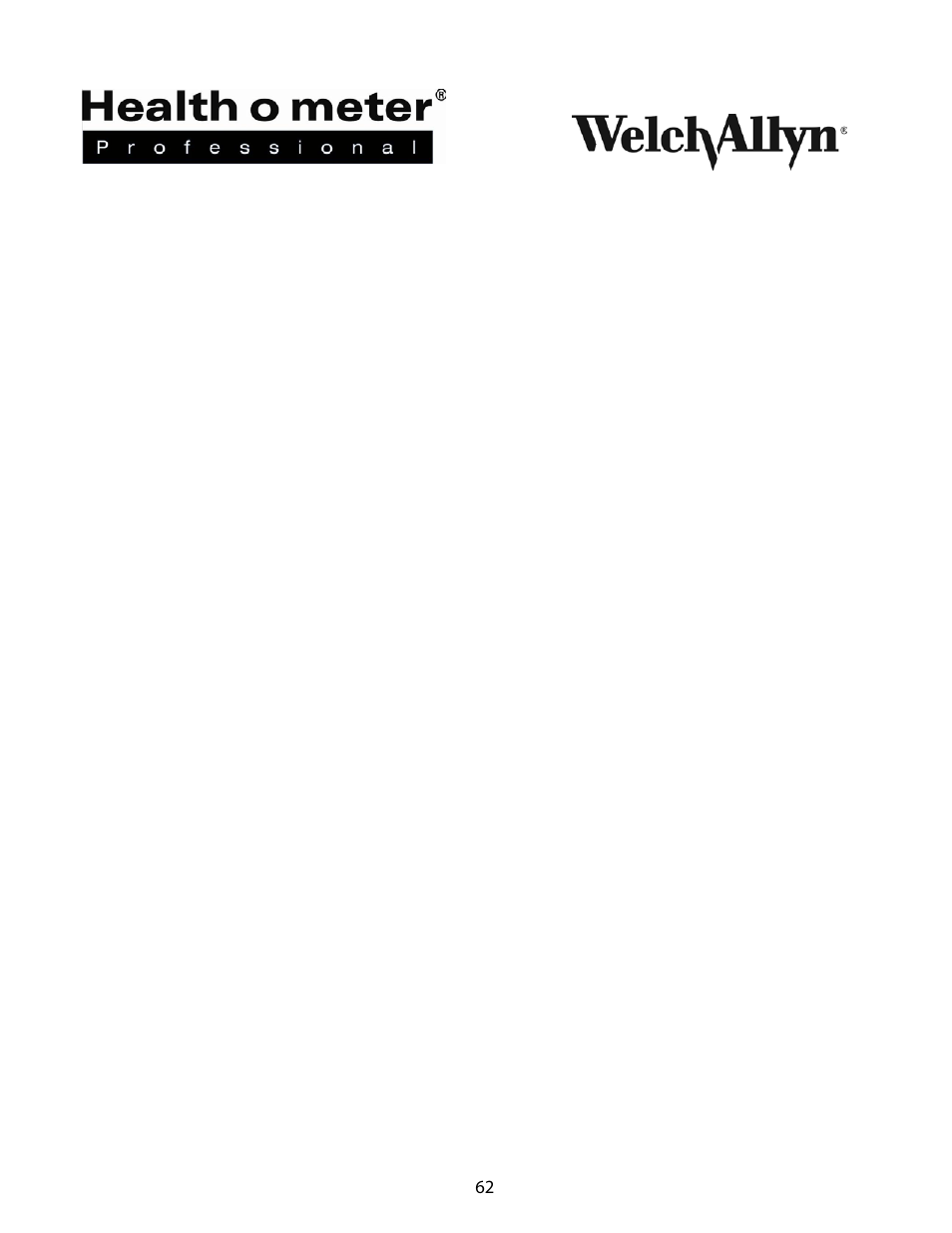 Nederlands, Inhoudsopgave, Brugsvejledning | Welch Allyn Health-o-Meter Professional Scales - User Manual User Manual | Page 63 / 132