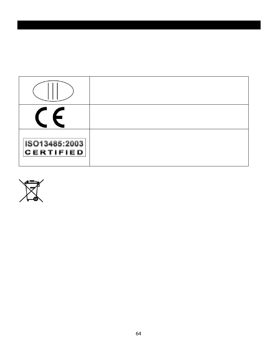 Aansluitingen/certificeringen/afvoer/service, Aansluitingen/certificeringen | Welch Allyn Health-o-Meter Professional Scales - User Manual User Manual | Page 65 / 132