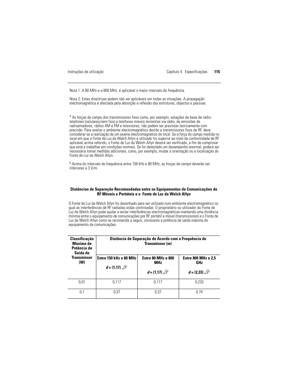 Welch Allyn Solarc Light Source - User Manual User Manual | Page 117 / 240
