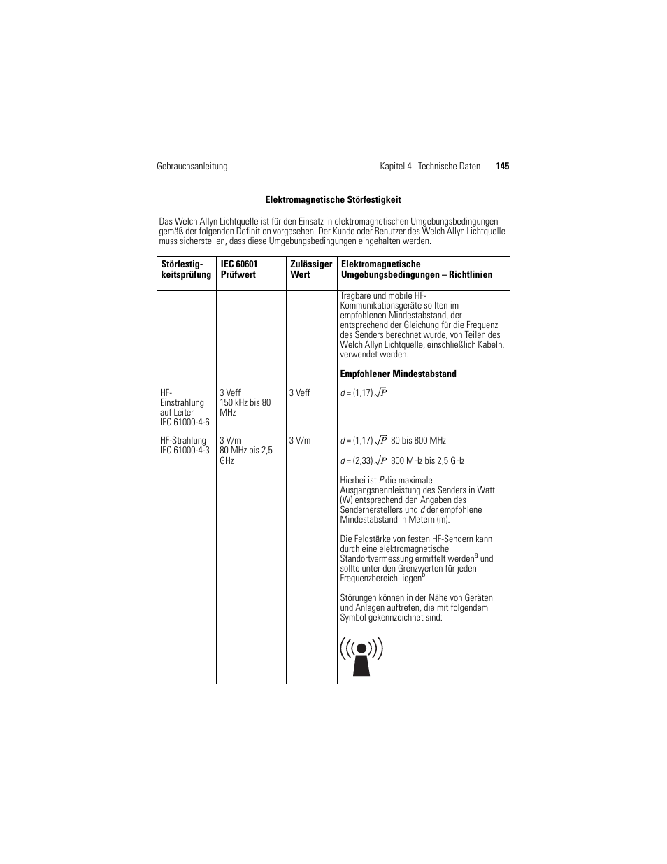 Welch Allyn Solarc Light Source - User Manual User Manual | Page 147 / 240
