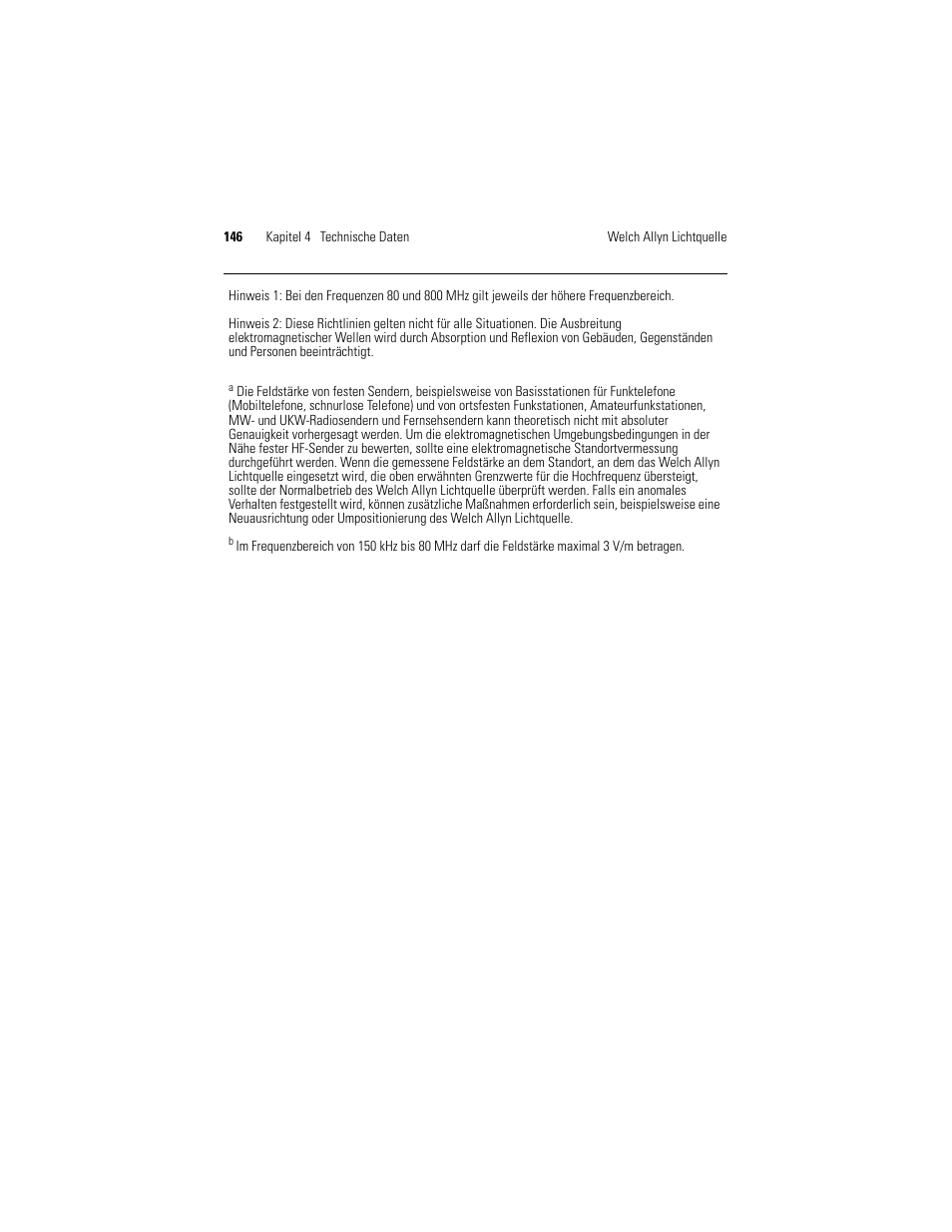 Welch Allyn Solarc Light Source - User Manual User Manual | Page 148 / 240