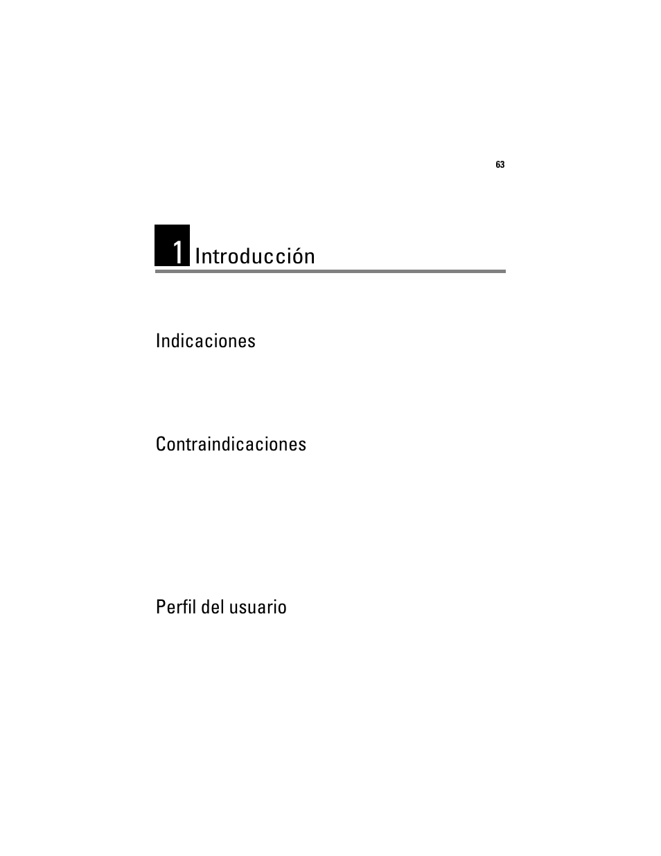 Introducción, Indicaciones, Contraindicaciones | Perfil del usuario, Indicaciones contraindicaciones perfil del usuario | Welch Allyn Solarc Light Source - User Manual User Manual | Page 65 / 240