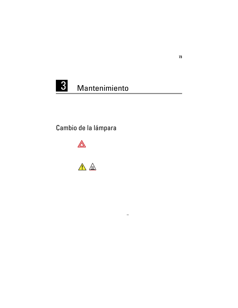 Mantenimiento, Cambio de la lámpara | Welch Allyn Solarc Light Source - User Manual User Manual | Page 75 / 240