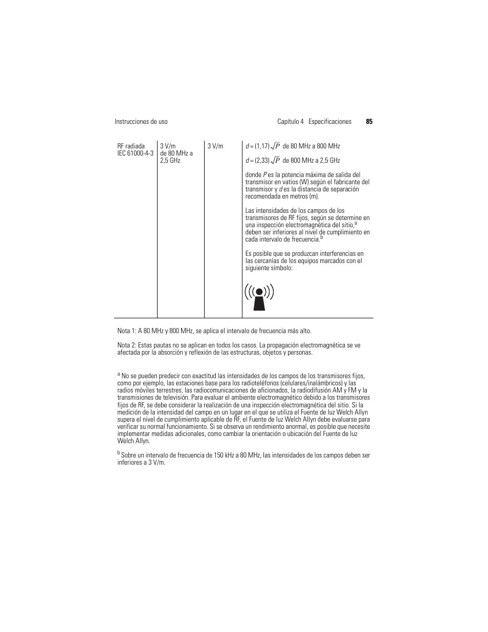Welch Allyn Solarc Light Source - User Manual User Manual | Page 87 / 240