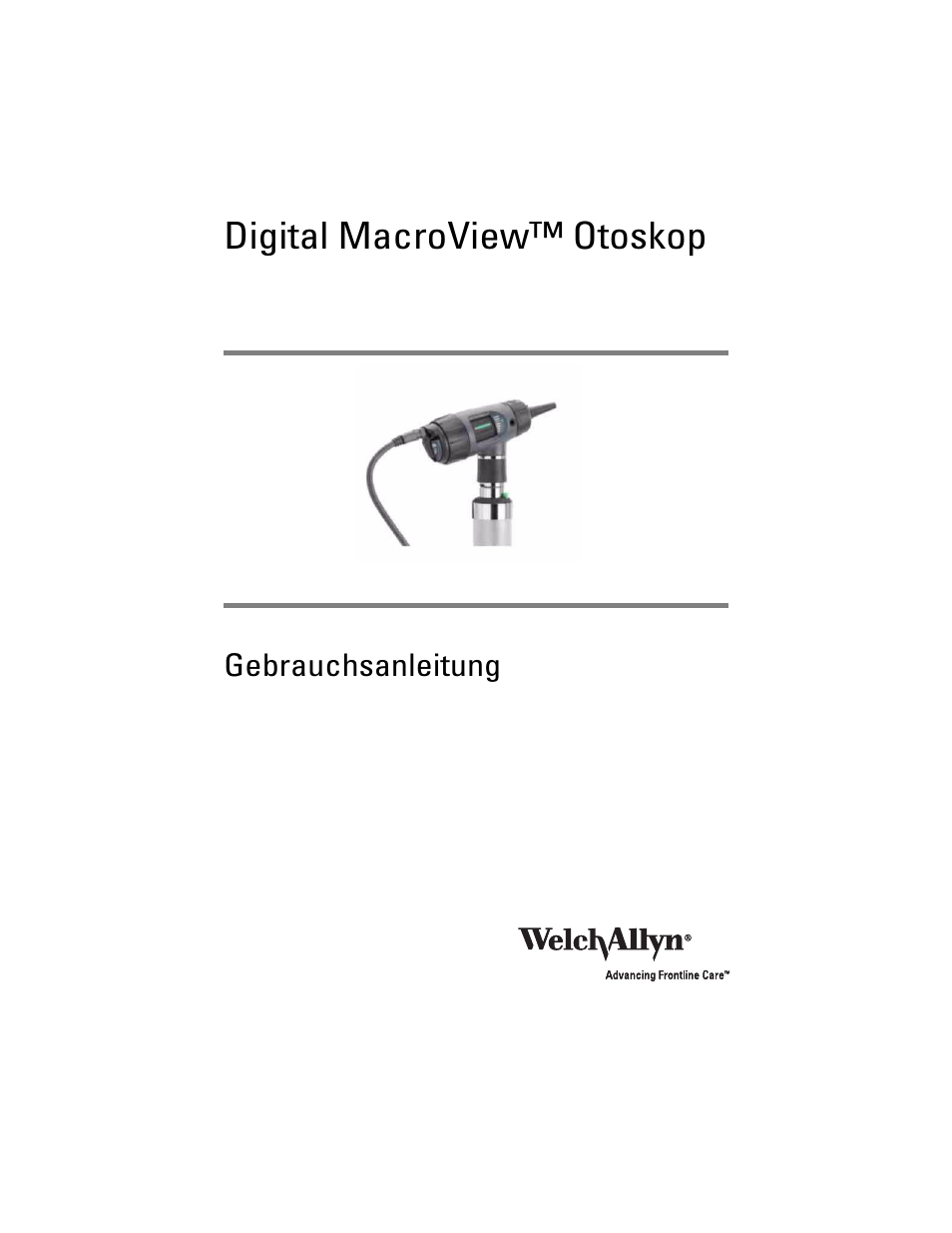 Welch Allyn Digital MacroView Otoscope - User Manual User Manual | Page 131 / 476