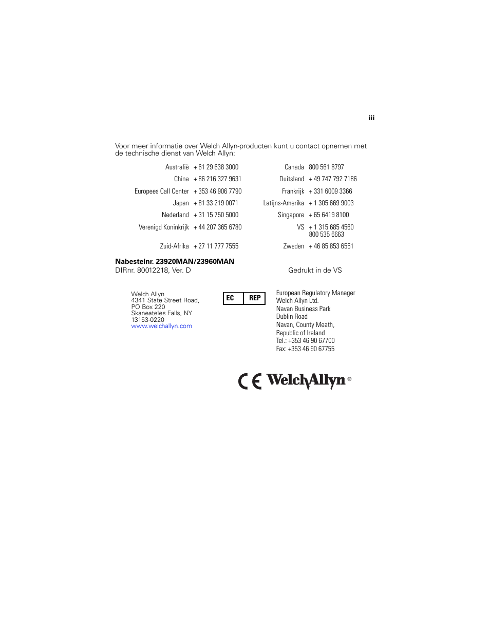 Welch Allyn Digital MacroView Otoscope - User Manual User Manual | Page 197 / 476