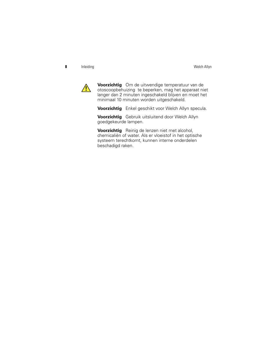Welch Allyn Digital MacroView Otoscope - User Manual User Manual | Page 208 / 476