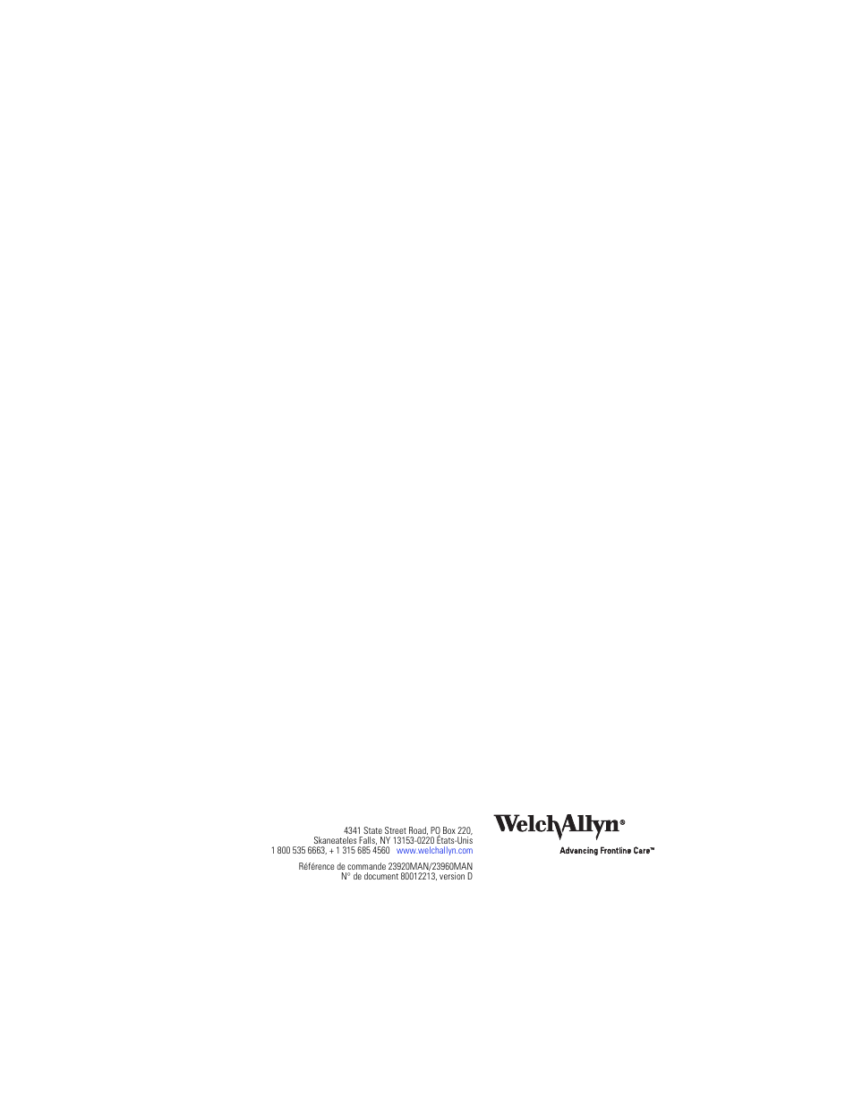 Welch Allyn Digital MacroView Otoscope - User Manual User Manual | Page 292 / 476