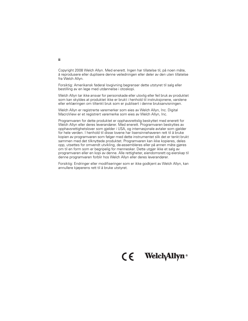 Welch Allyn Digital MacroView Otoscope - User Manual User Manual | Page 294 / 476