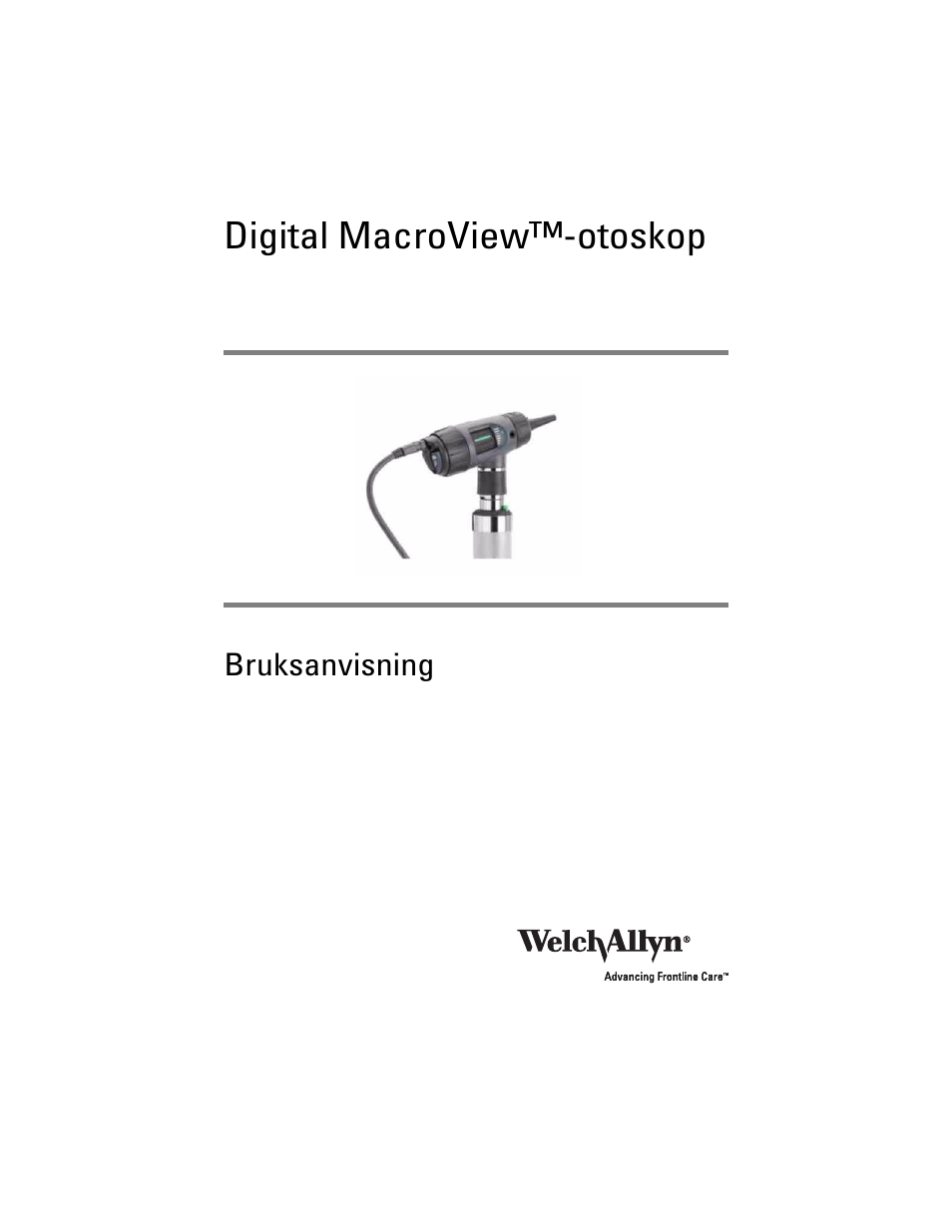 Welch Allyn Digital MacroView Otoscope - User Manual User Manual | Page 325 / 476