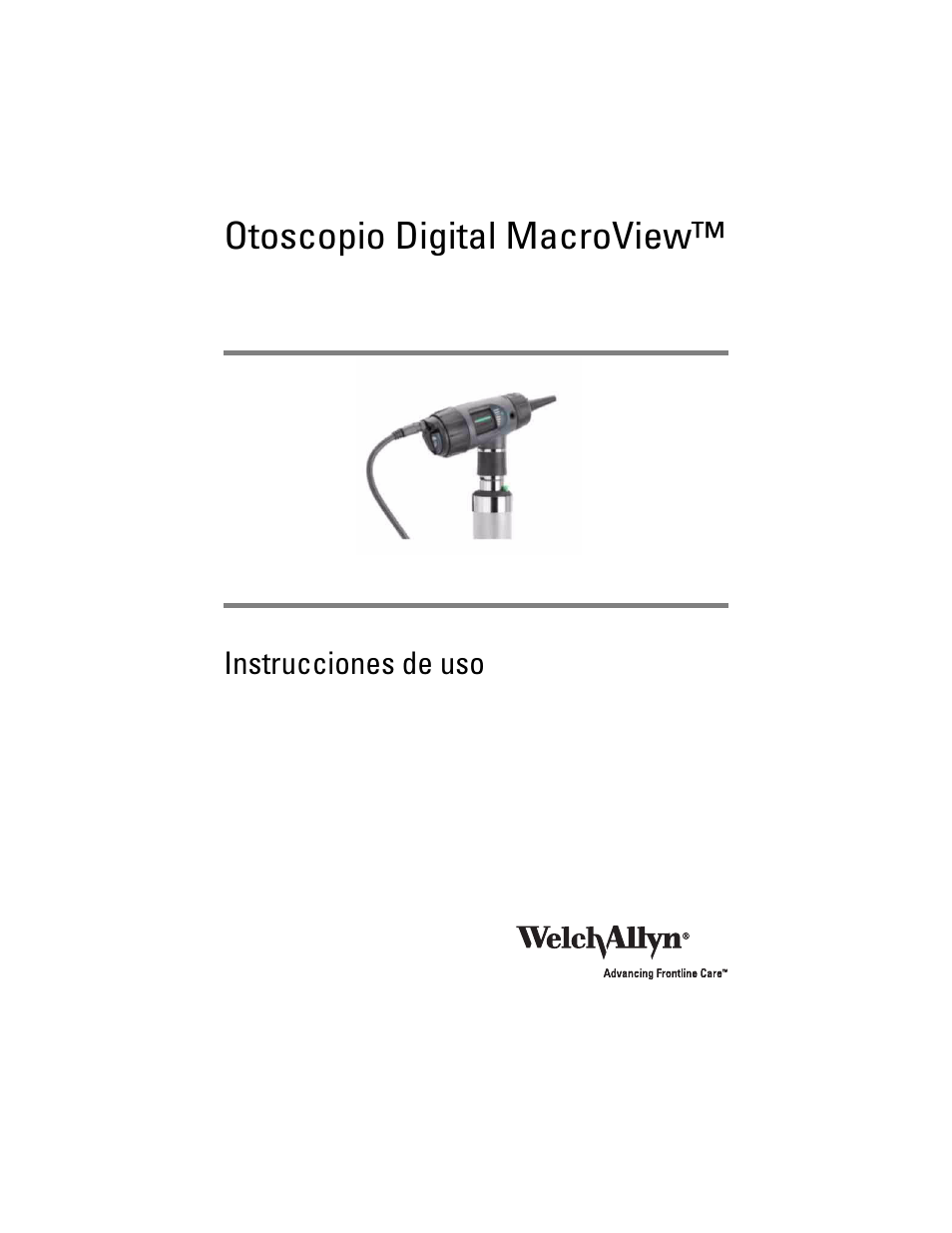 Welch Allyn Digital MacroView Otoscope - User Manual User Manual | Page 35 / 476