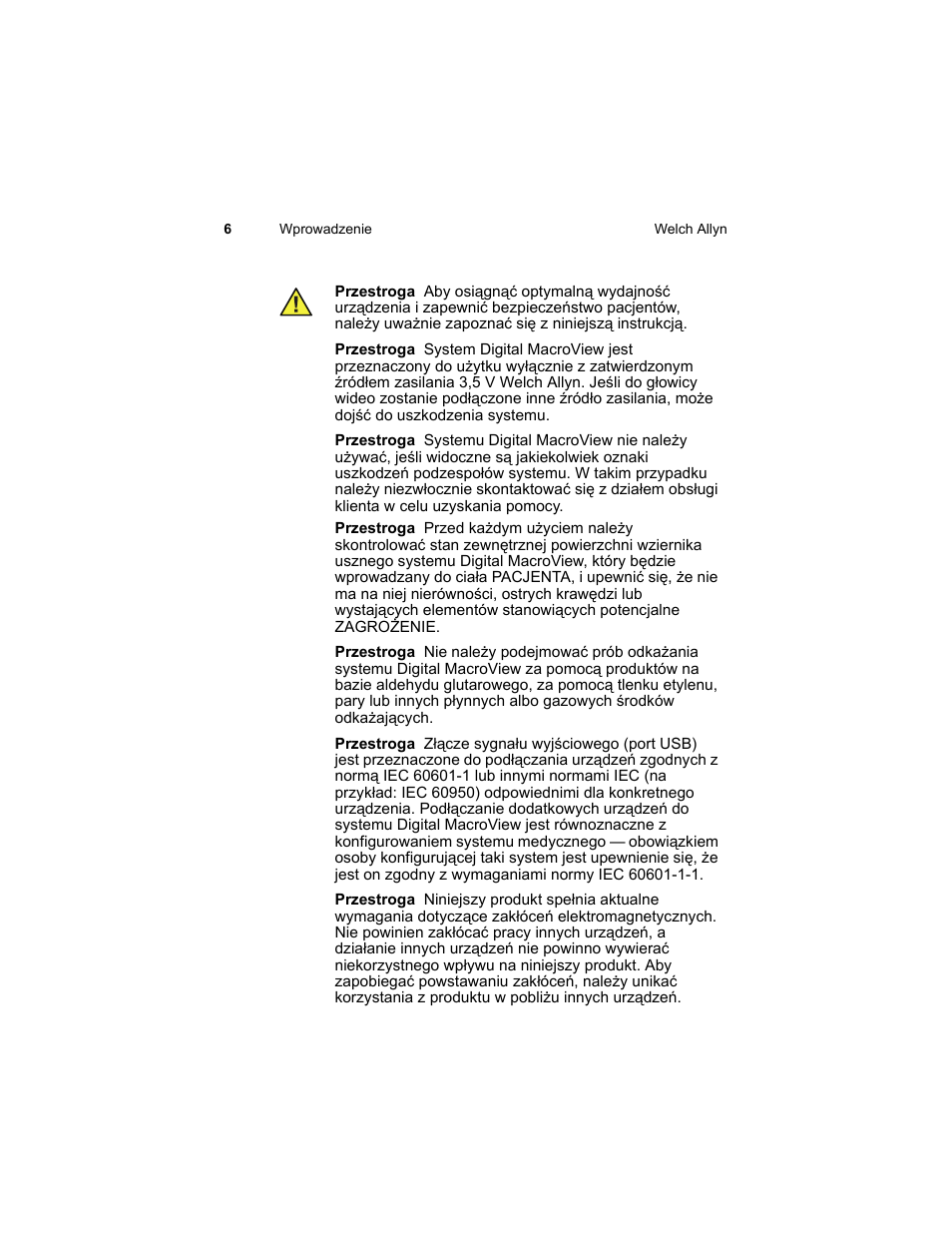Welch Allyn Digital MacroView Otoscope - User Manual User Manual | Page 400 / 476