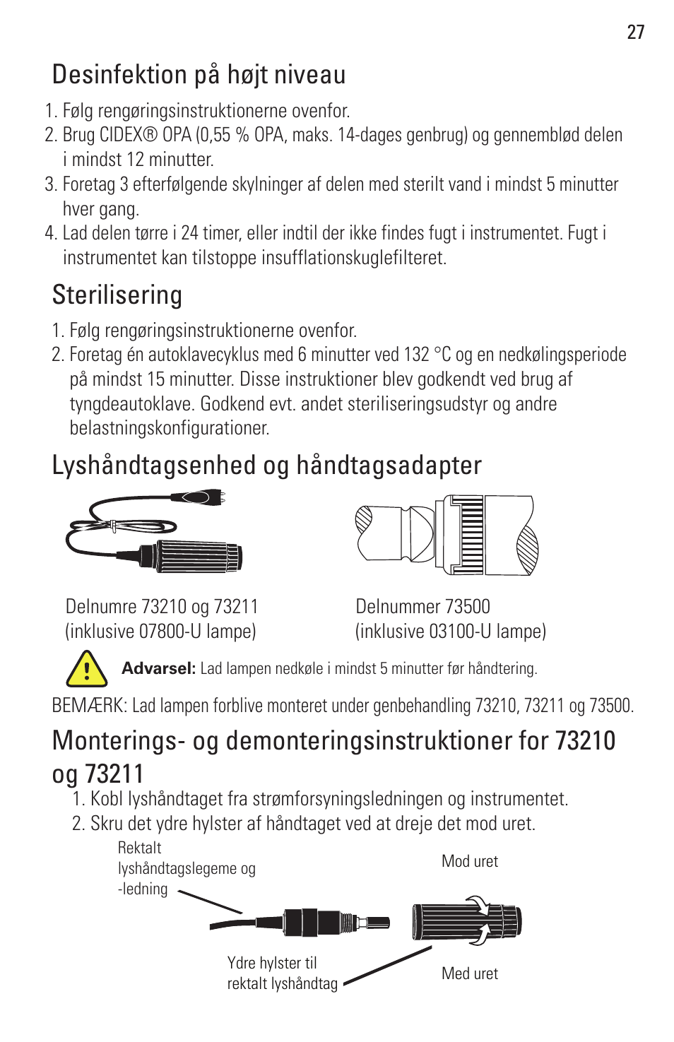Welch Allyn Rigid Reusable & Single Use Sigmoidoscopes, Anoscopes and Accessories - User Manual User Manual | Page 29 / 82
