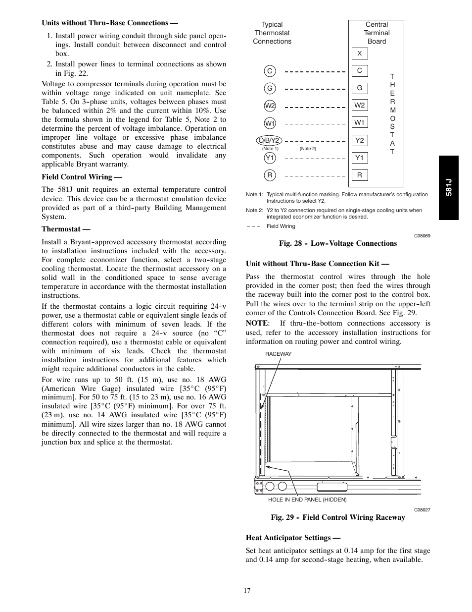 Bryant PURON 581J User Manual | Page 17 / 40