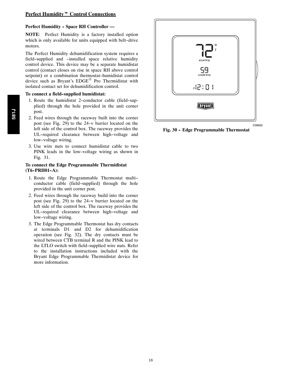Bryant PURON 581J User Manual | Page 18 / 40