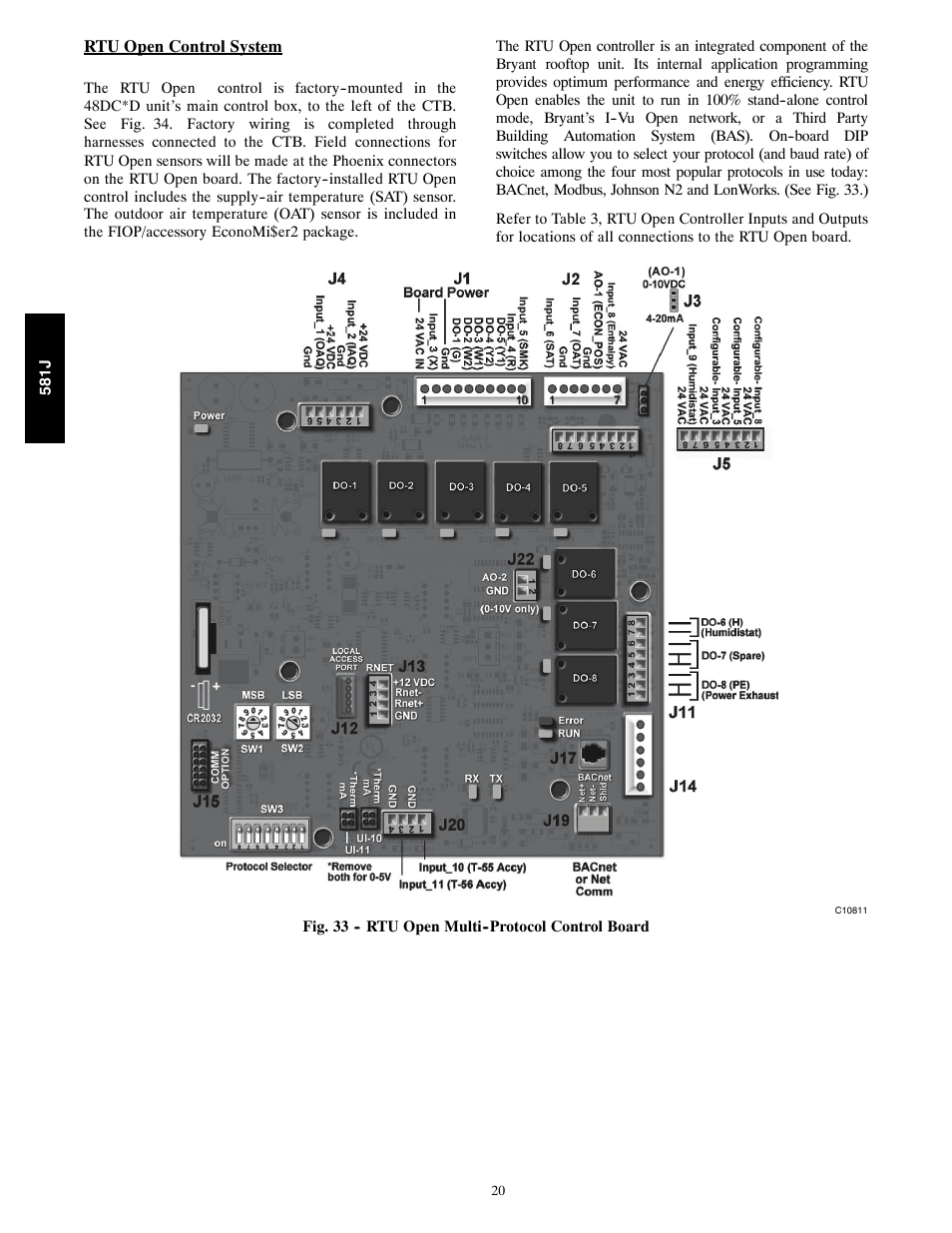 Bryant PURON 581J User Manual | Page 20 / 40