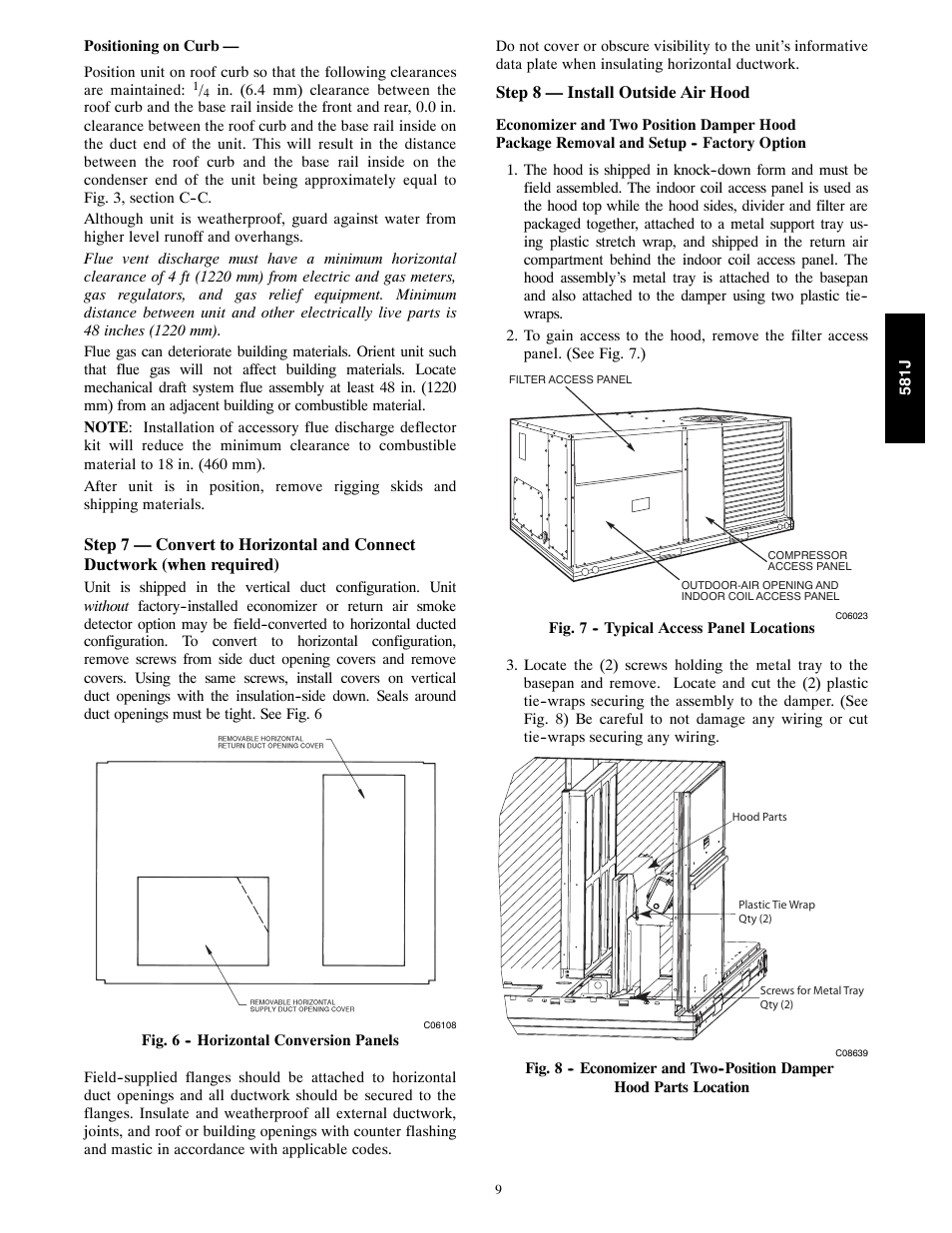 Bryant PURON 581J User Manual | Page 9 / 40