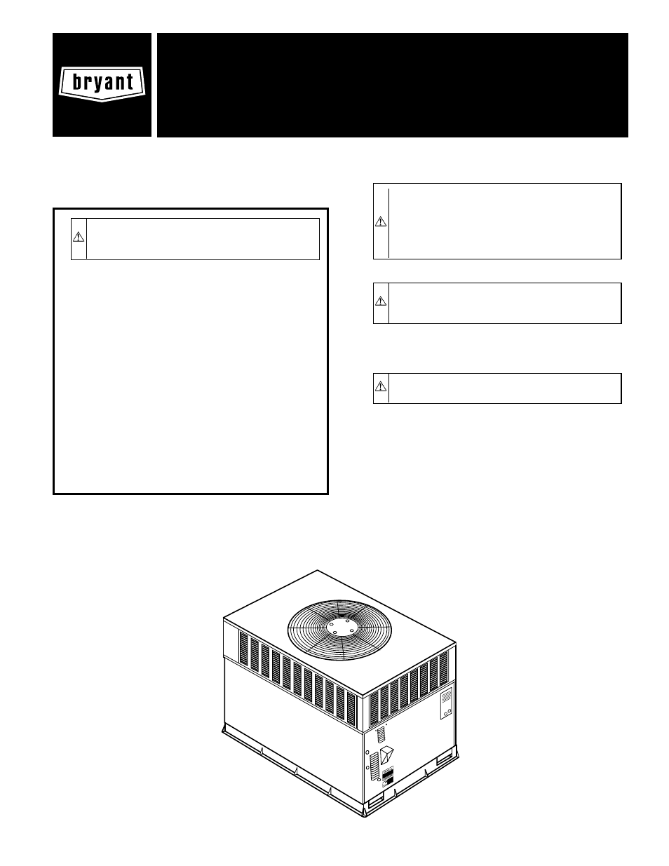 Bryant 583B User Manual | 4 pages