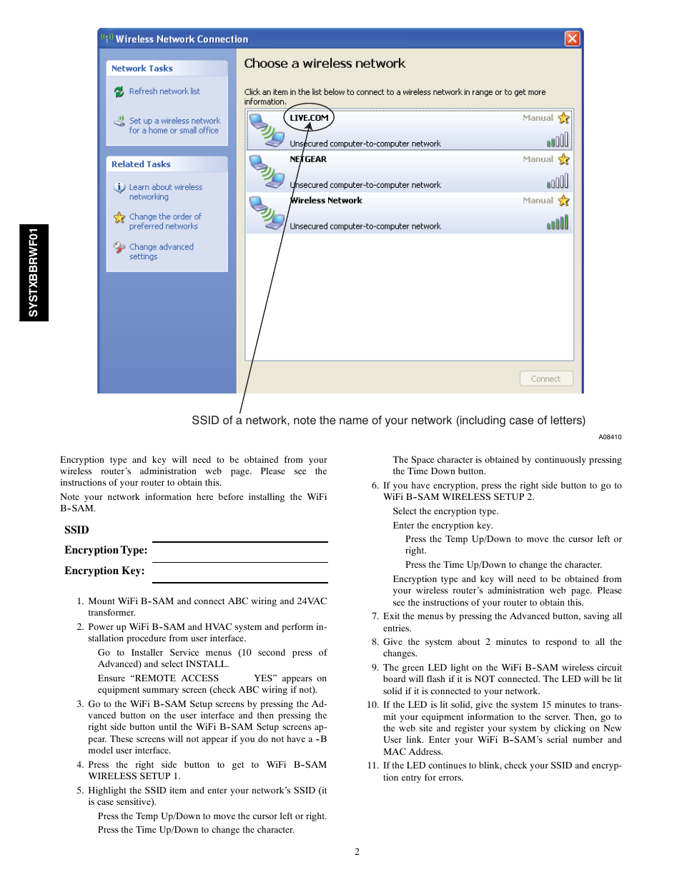 Bryant EVOLUTIONR SYSTEM SYSTXBBRWF01 User Manual | Page 2 / 6