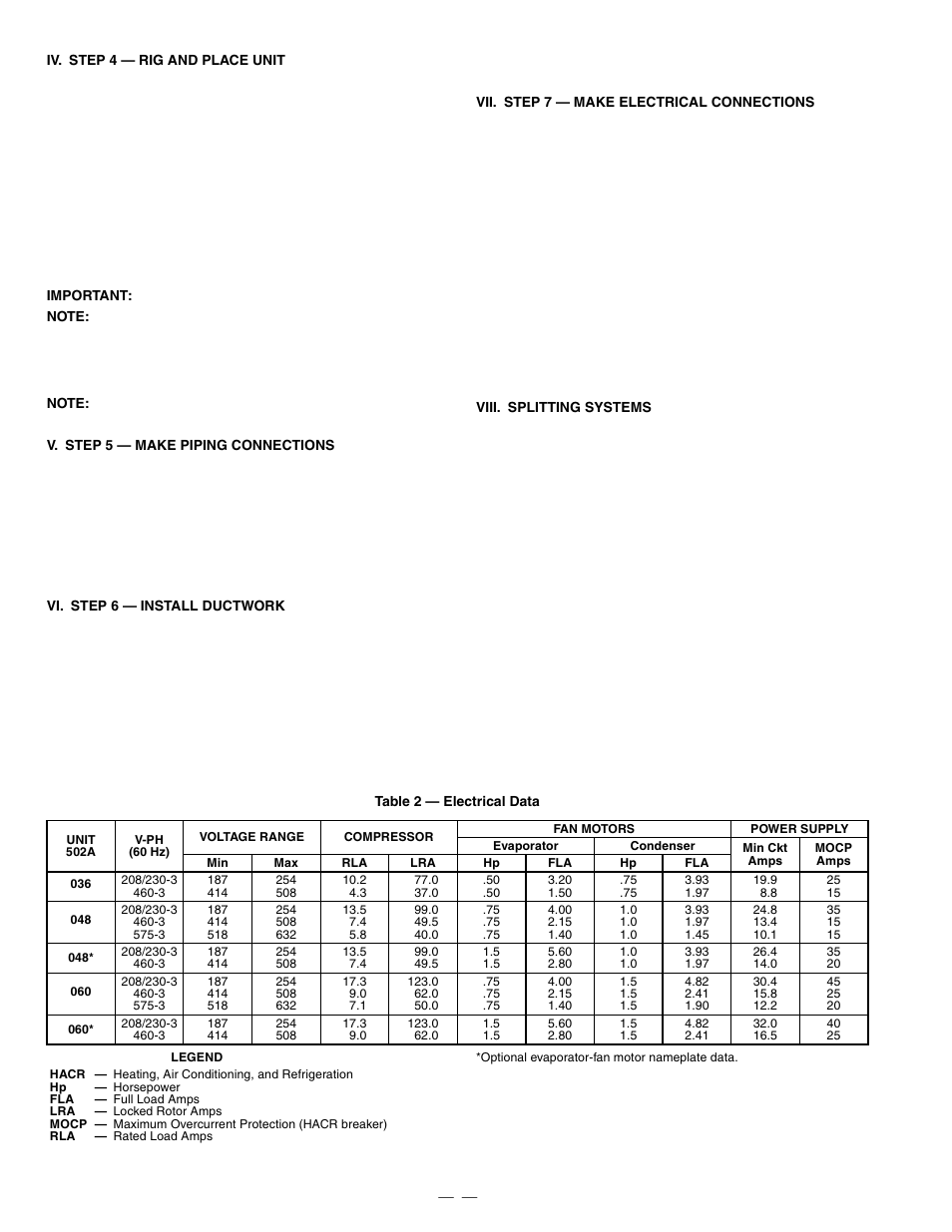 Bryant 502A User Manual | Page 4 / 8