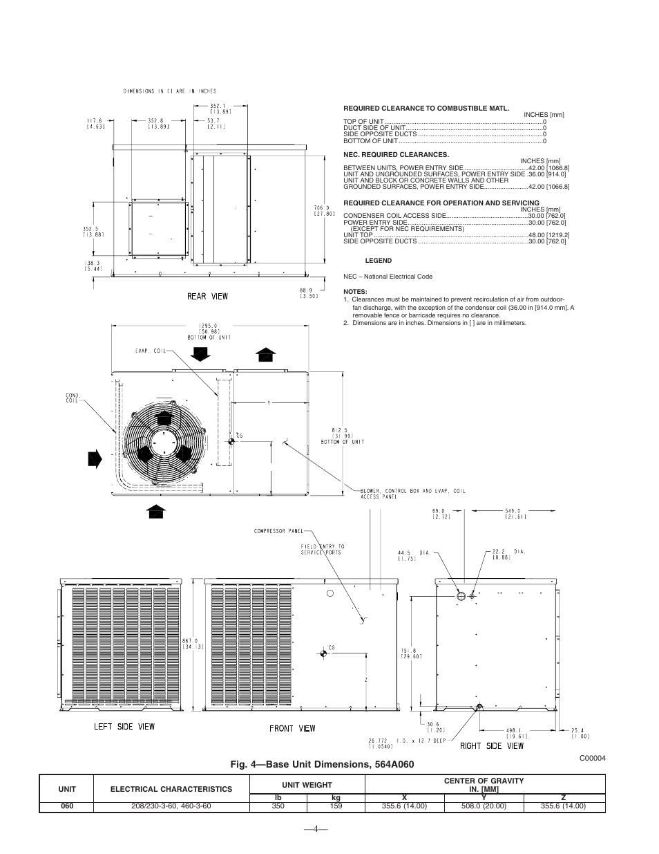 Bryant 564A User Manual | Page 4 / 20