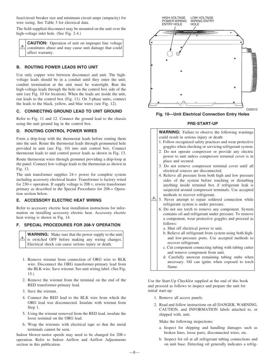 Bryant 564A User Manual | Page 8 / 20