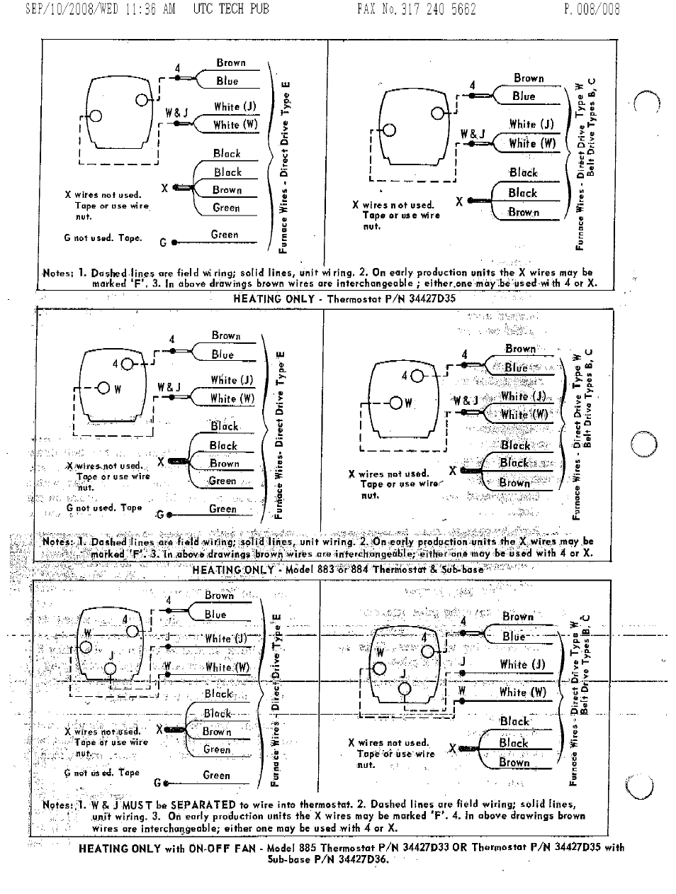 Bryant SERIES E 348 User Manual | Page 8 / 8