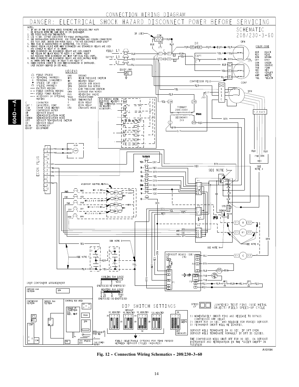 Bryant 604D--A User Manual | Page 14 / 52